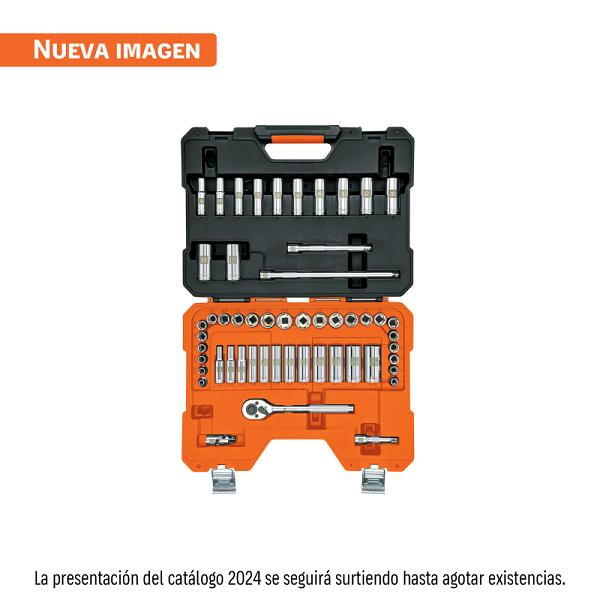 Juego de Autocle de 53 Piezas para Mecánico - Cuadro 3/8"