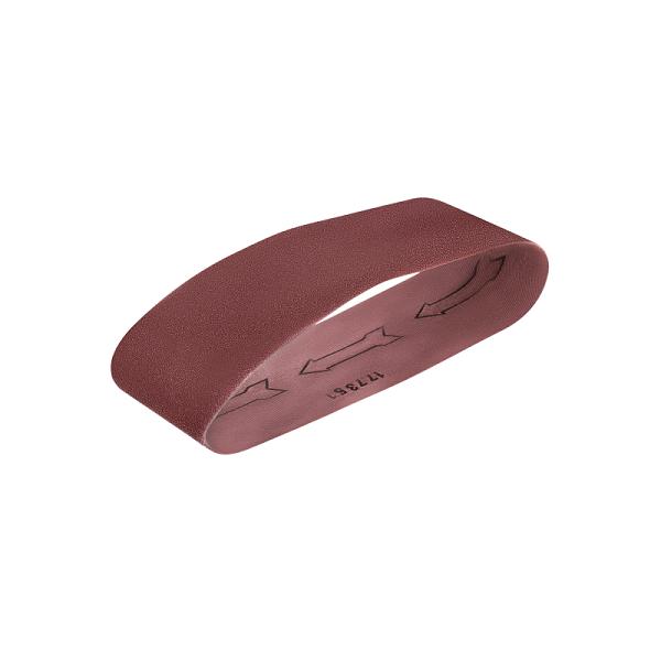 Pack de 5 Bandas de Lija de Óxido de Aluminio 3 x 21 Pulgadas, Grano 36