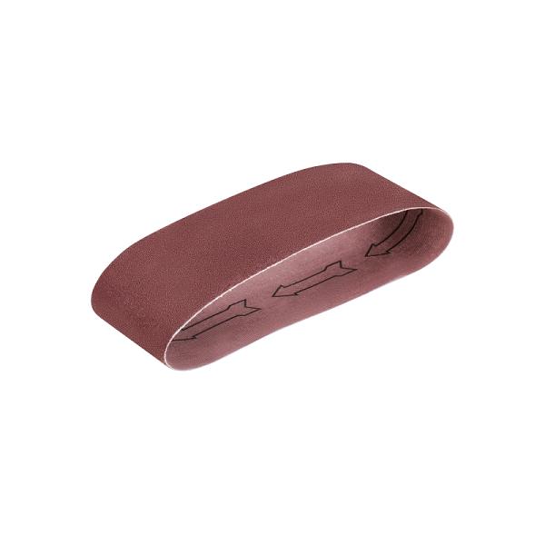 Banda de Lija de Óxido de Aluminio 3" x 21", Grano 40, Pack de 5 Piezas