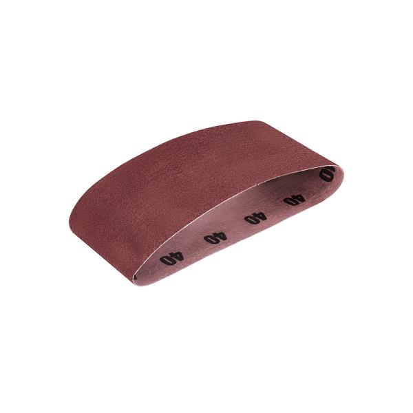 Banda de Lija de Óxido de Aluminio 4" x 24", Grano 40 (Pack de 5 Piezas)
