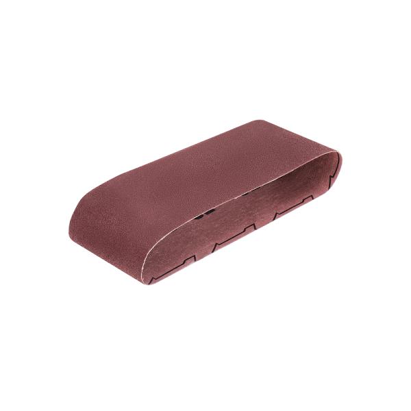 Set de 5 Bandas de Lija de 4 x 24 Pulgadas, Óxido de Aluminio, Grano 50