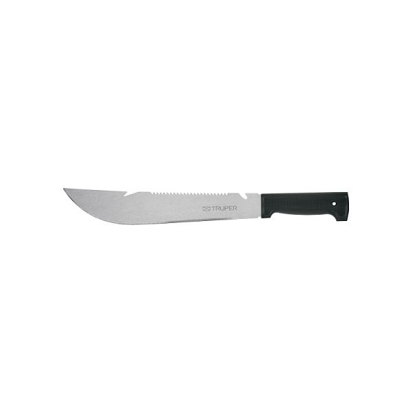Machete Rambo Truper de 12 Pulgadas con Cacha Inyectada y Funda