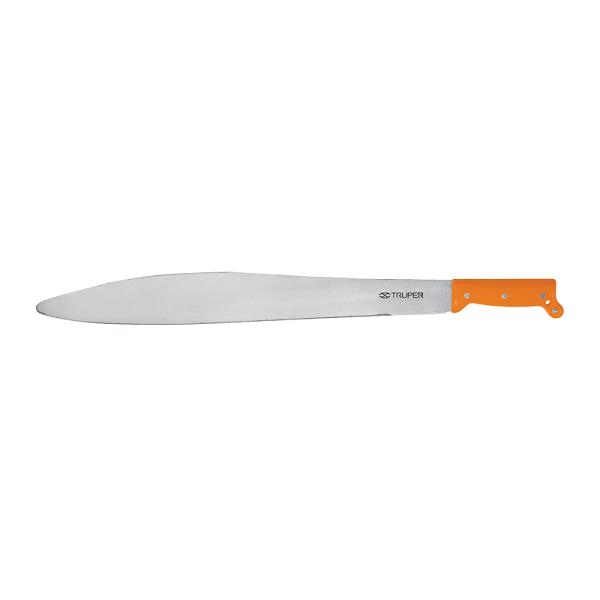 Machete Acapulqueño de 22" con Cacha Naranja, Truper