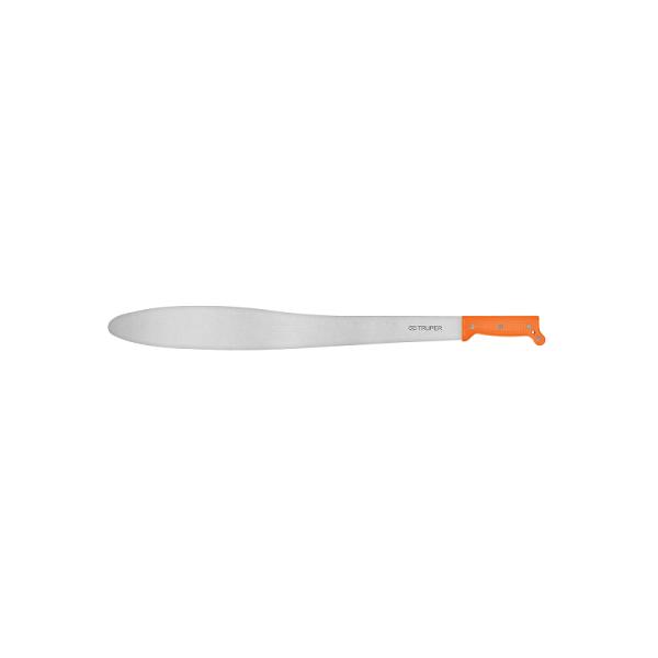 Machete Caguayano Truper de 24" con Cacha Naranja Remachada