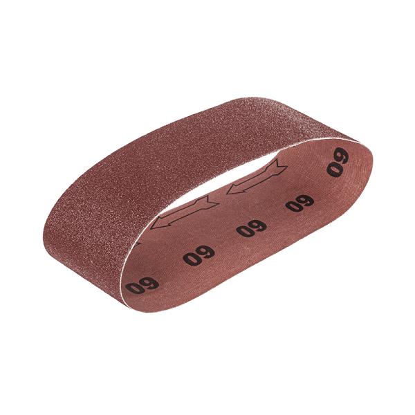 Banda de Lija de Óxido de Aluminio 4" x 24", Grano 60 (Paquete de 5 Piezas)