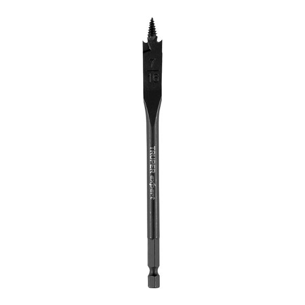 Broca plana de manita 7/16' para madera, Truper Expert