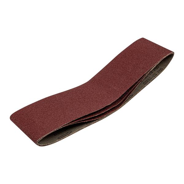 Set de 3 Bandas de Lija 4" x 36" Grano 60 para Lijadora de Banco