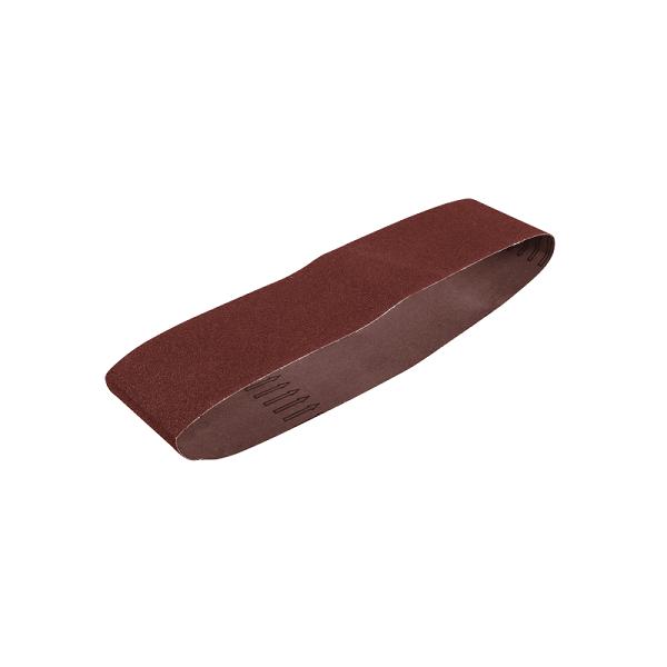 Set de 3 Bandas de Lija de Óxido de Aluminio, 4" x 36", Grano 80