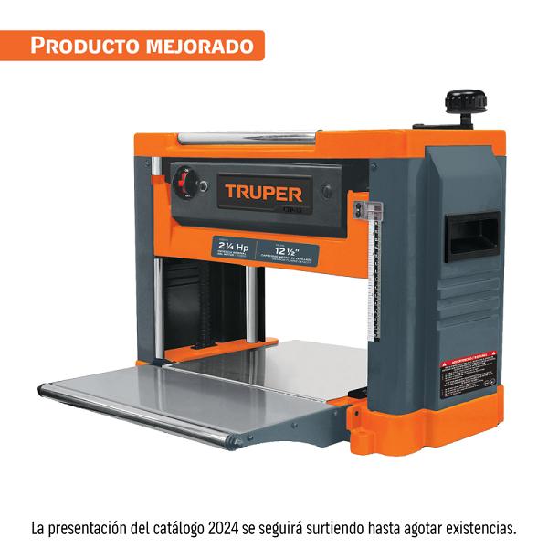 Cepillo para Madera Portátil Truper 12-1/2", 2-1/4 HP, 1600 W