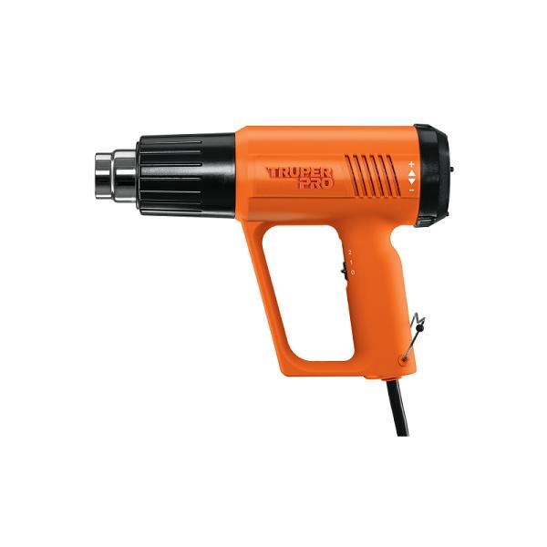 Pistola de Calor Profesional Truper Pro 2000W con 9 Accesorios