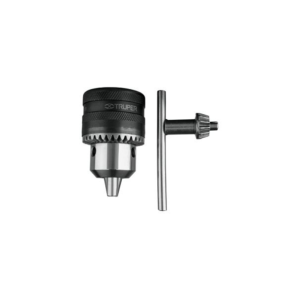 Broquero de 1/2" con Llave y Cuerpo Moleteado Truper