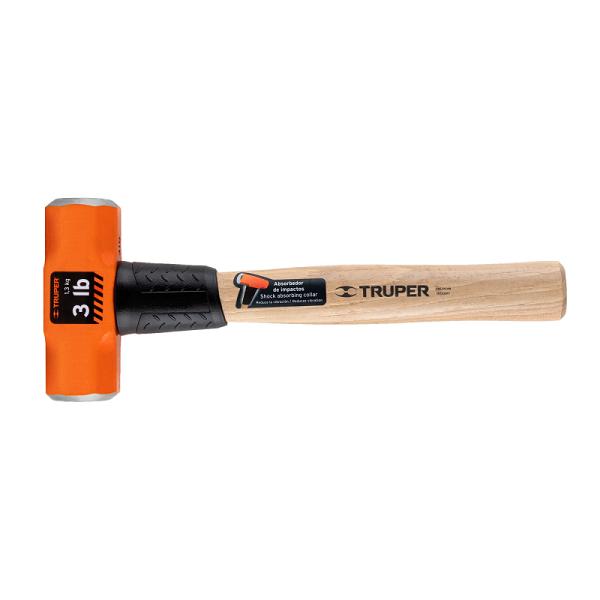 Marro Octagonal de 3 lb con Mango de Madera 12", Truper