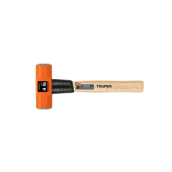 Marro Octagonal de 4 lb con Mango de Madera de 12", Truper