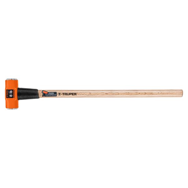 Marro Octagonal de 8 lb con Mango de Madera de 36", Truper