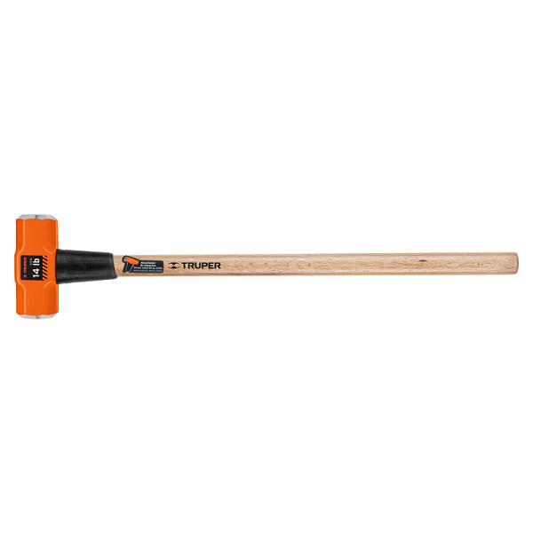 Marro Octagonal de 14 lb con Mango de Madera de 36", Truper