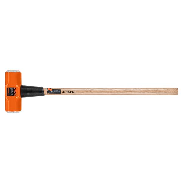 Marro Octagonal de 20 lb con Mango de Madera de 36" Truper