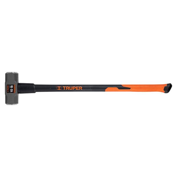Marro Octagonal de 10 lb con Mango de Fibra de Vidrio de 36", Truper