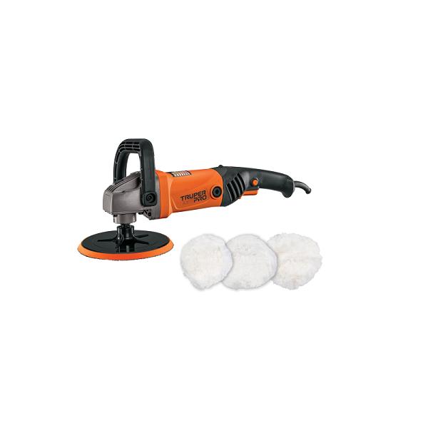 Pulidora Rotativa Profesional Truper Pro 7", 1200W