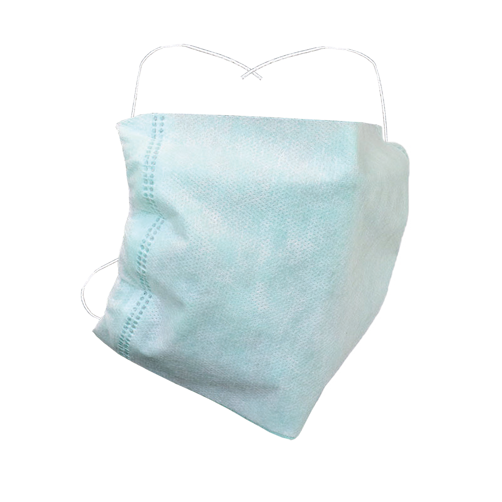 Cubrebocas Desechable N95 ECO-2000BVB Plisado de 3 Capas