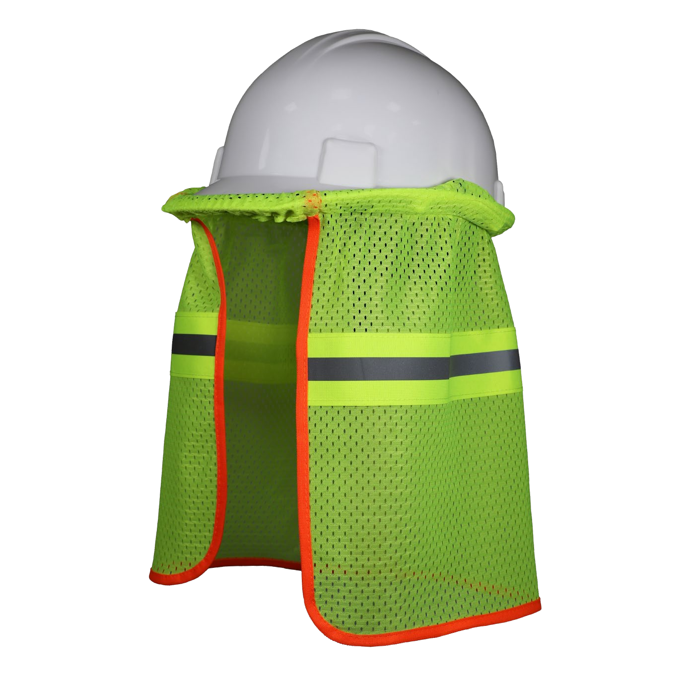 Cubrenuca de Alta Visibilidad para Casco ECO-2001 - Material Reciclado