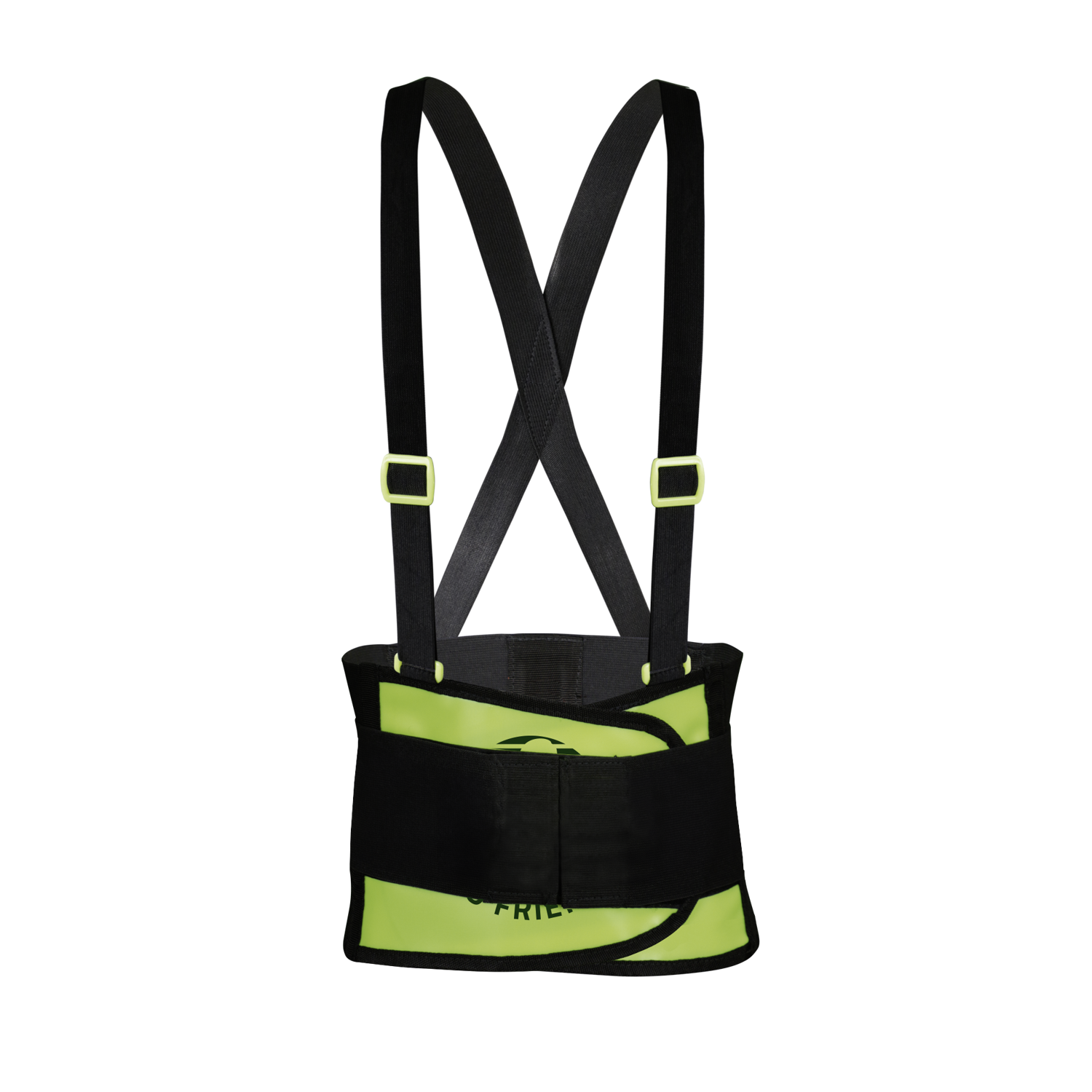 Soporte Sacrolumbar Elástico ECO-819HV con Paletas de Alta Visibilidad