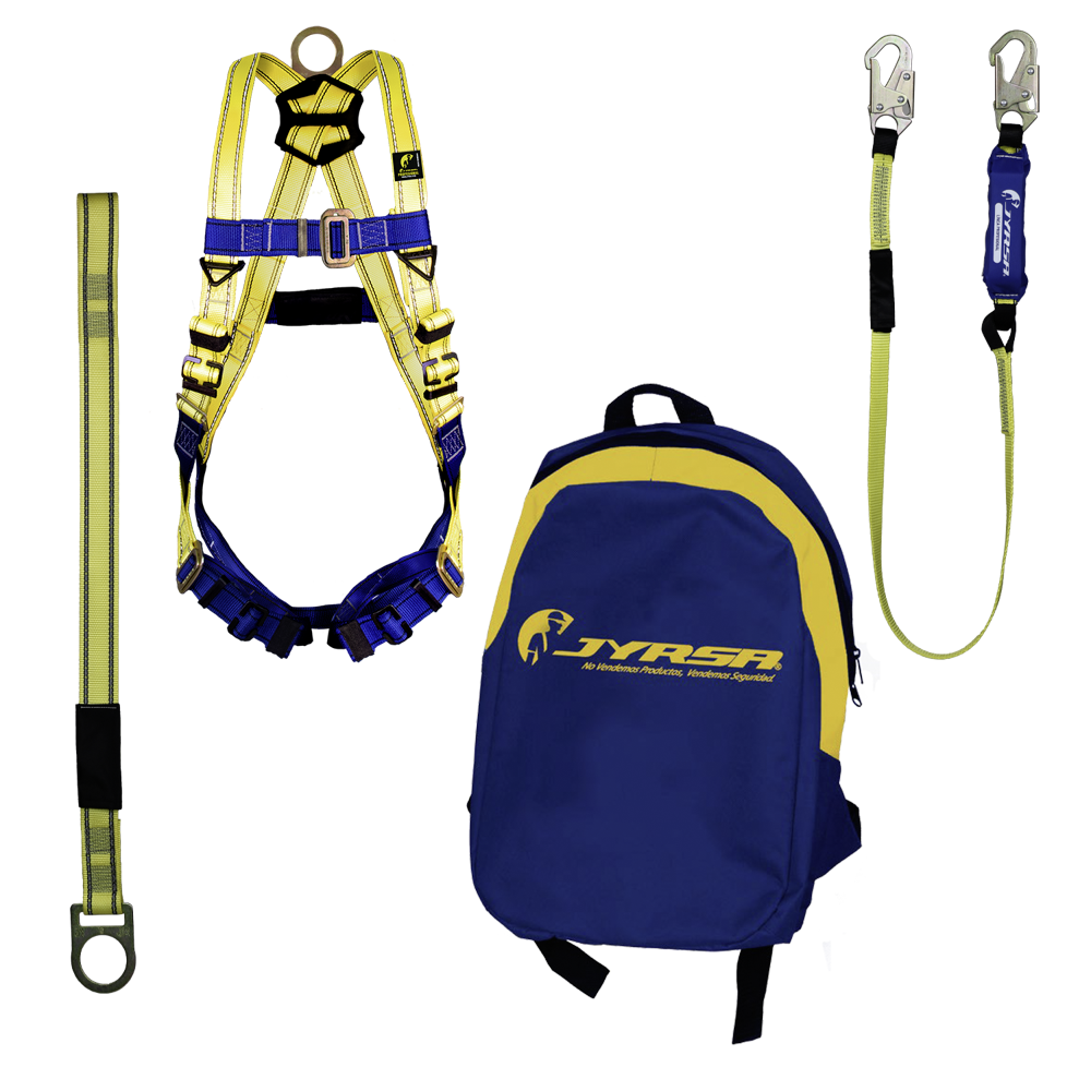 Kit de Protección Contra Caídas SS-MOCH03K con Arnés y Amortiguador