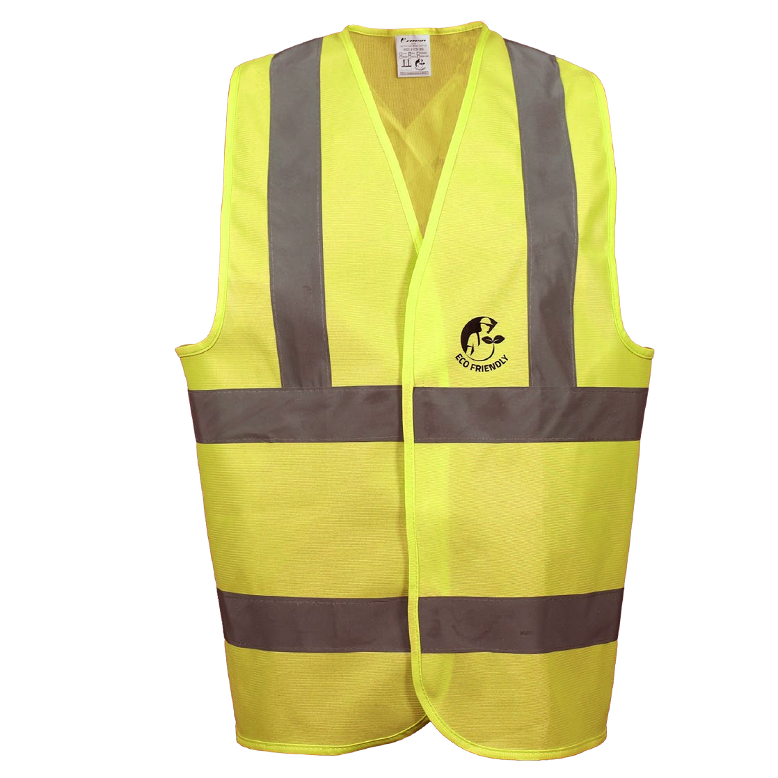 Chaleco de Alta Visibilidad Eco-Friendly ECO-1026CR | ANSI Clase 2