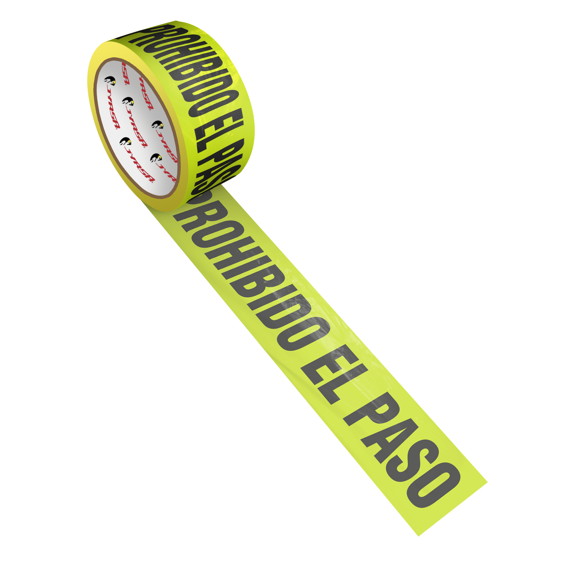 Cinta de Precaución Amarilla "Prohibido el Paso" ECO-1194