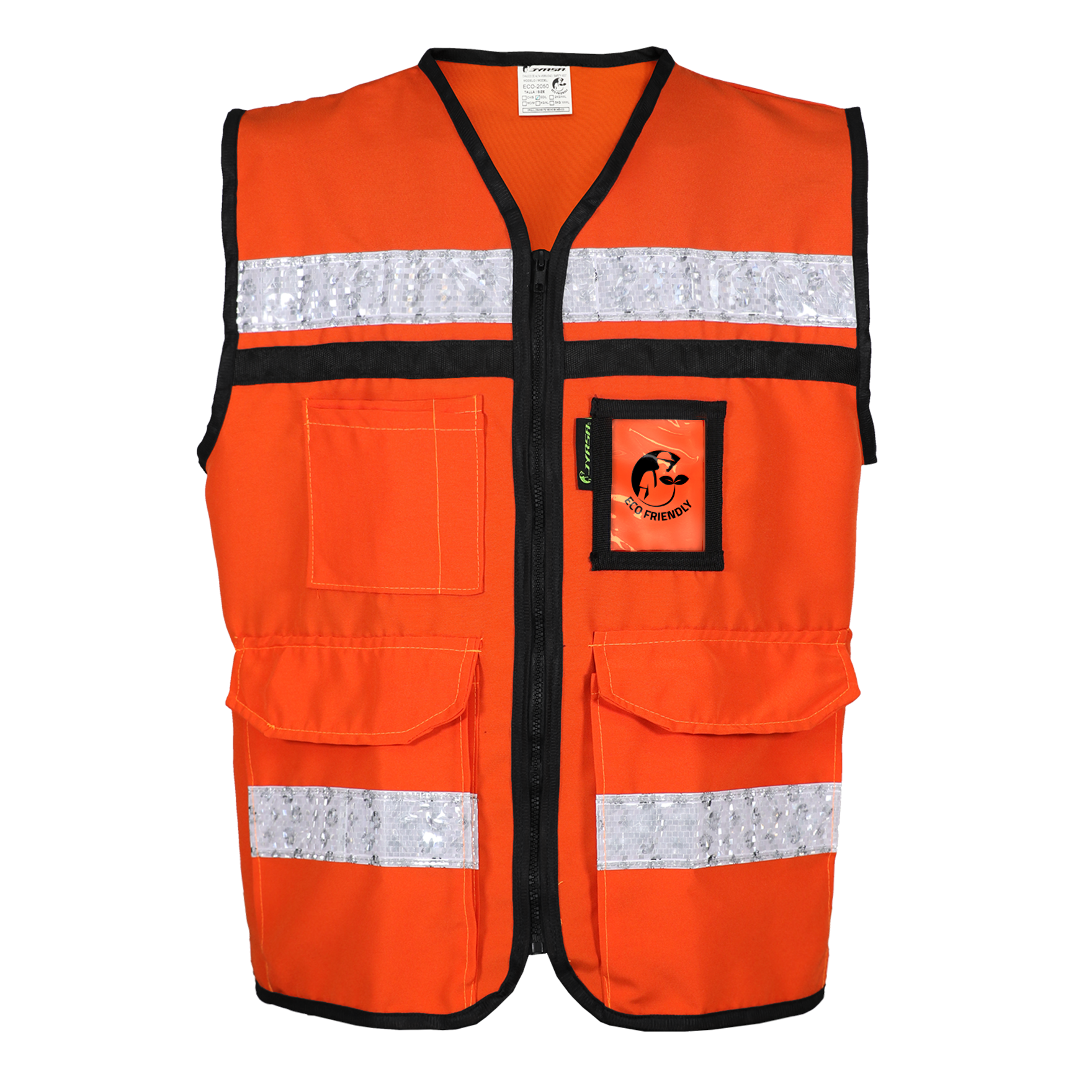Chaleco de Rescatista Cerrado EcoFriendly ECO-2050CR