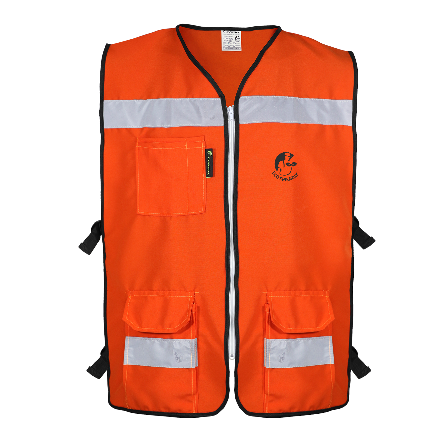 Chaleco Rescatista Ligero ECOFriendly ECO-3040CR JYRSA