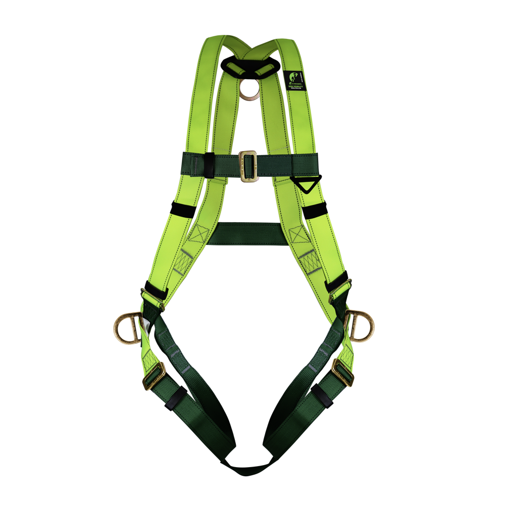 Arnés de Cuerpo Completo JYR-10ECO con 3 Anillos D y Alta Visibilidad