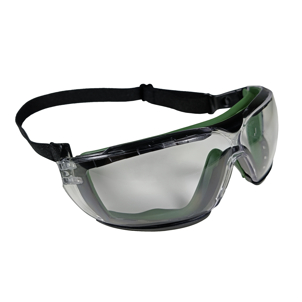 Lentes de Seguridad Híbridos 2 en 1 JYR-1311C - Sello Hermético y Antiempañante
