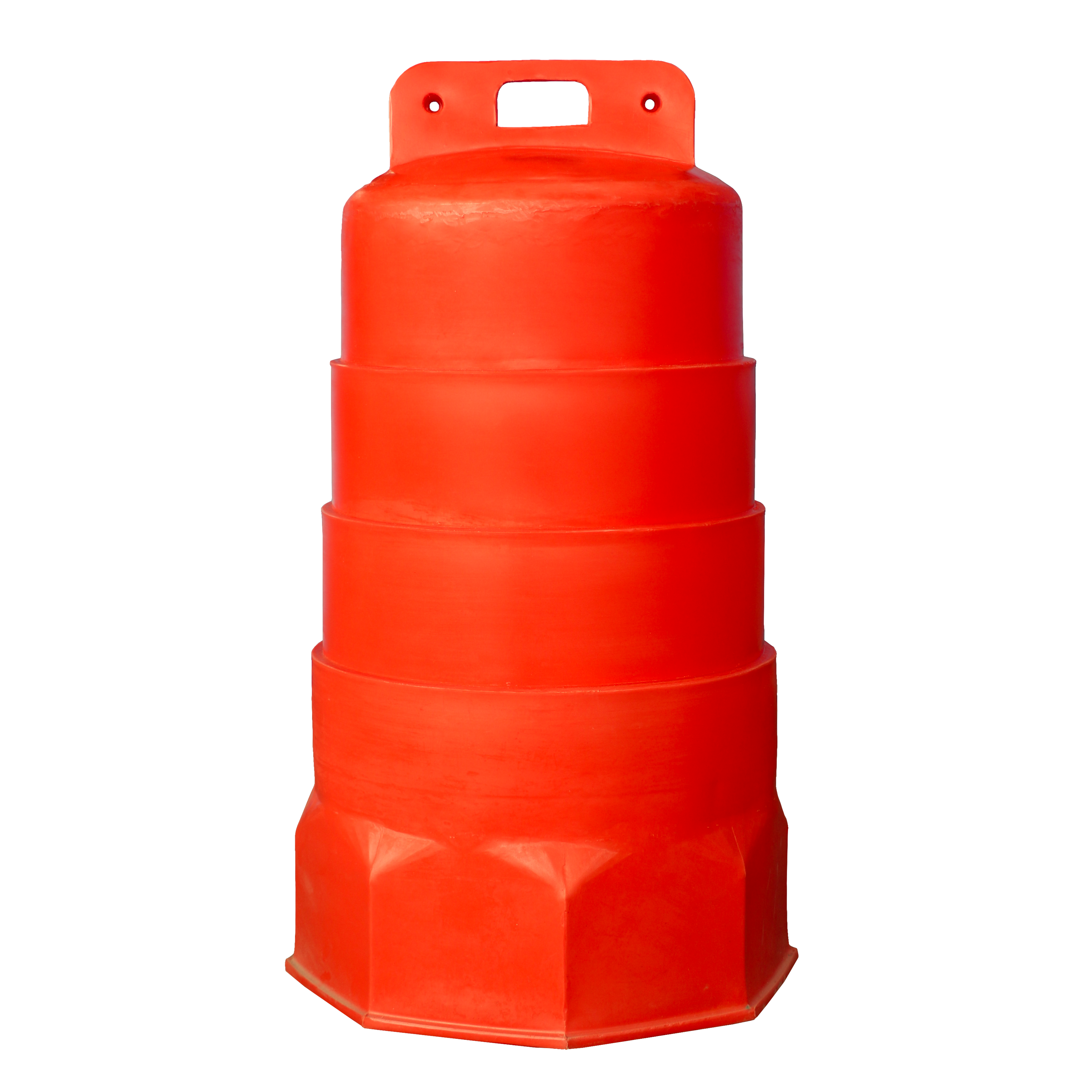 Trafitambo de Seguridad SR-4170 con Doble Banda Reflejante - 100 cm