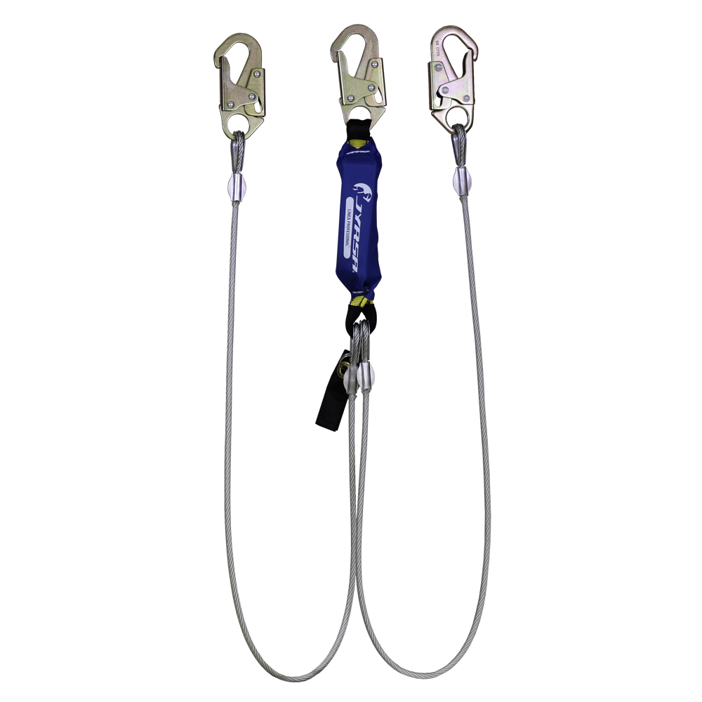 Amortiguador de Impacto con Doble Cable de Acero JYRSA - 1.8m
