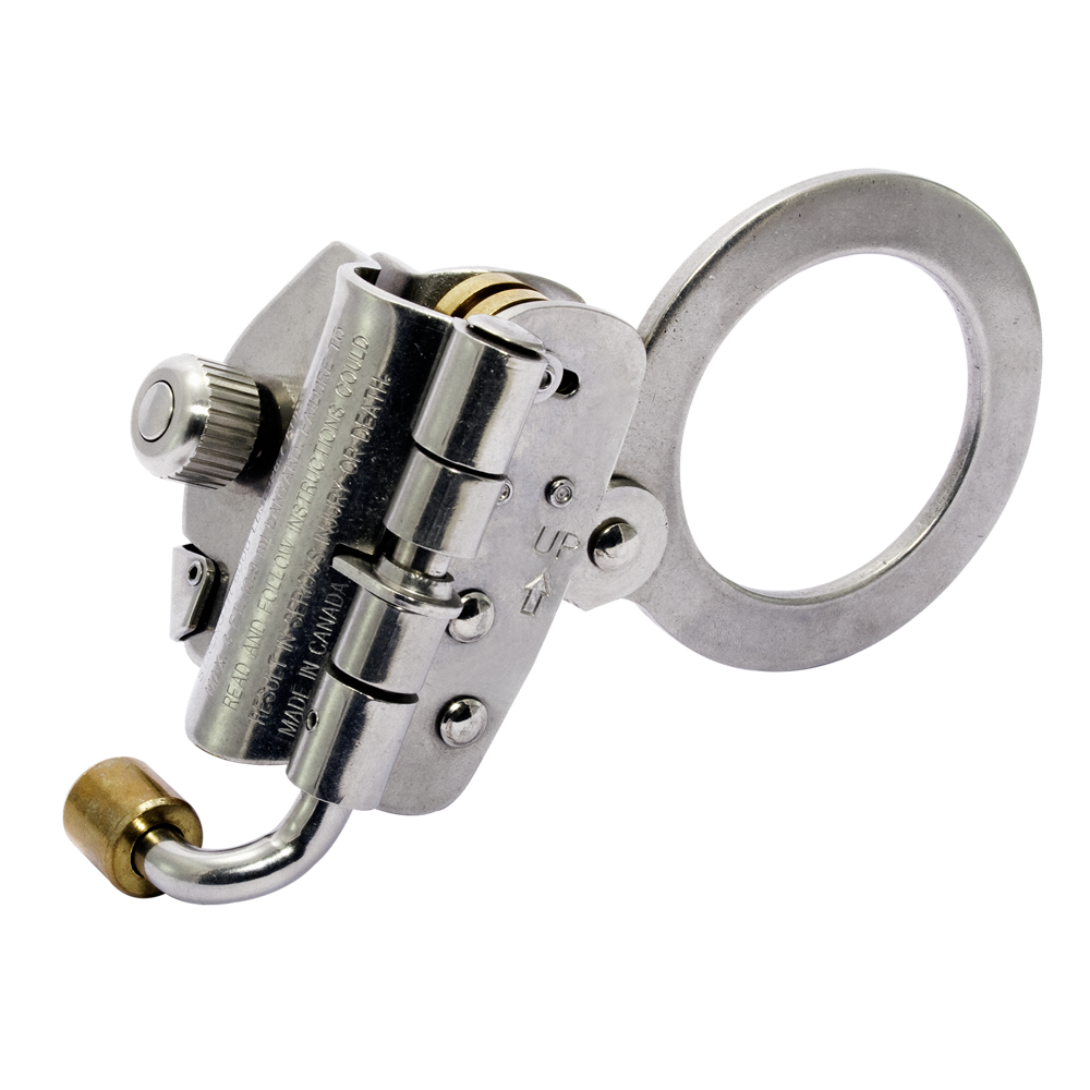 Agarrasogas de Acero Inoxidable SS-ASOG JYRSA para Cuerda de 5/8"