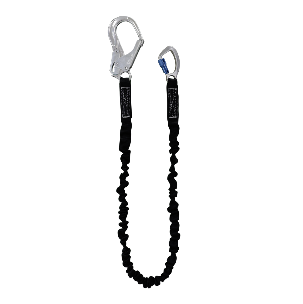 Amortiguador de Impacto con Cuerda de Nylon 1/2" y Ganchos Mixtos