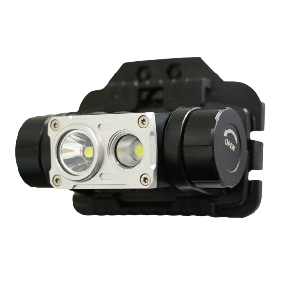 Lámpara de Seguridad para Casco JYRSA WW-LAMP1KLM 1000 Lúmenes