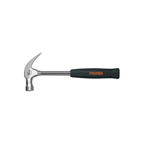 Martillo de Uña Curva 16 oz con Mango Tubular y Neopreno