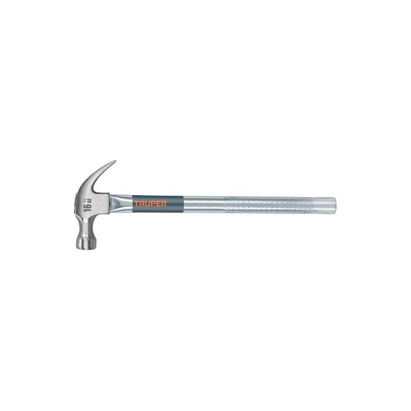 Martillo de Uña Curva Truper 16 oz con Mango Tubular Pulido