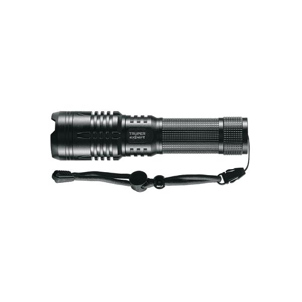 Linterna LED Recargable de Aluminio Truper Expert - 1,300 Lúmenes