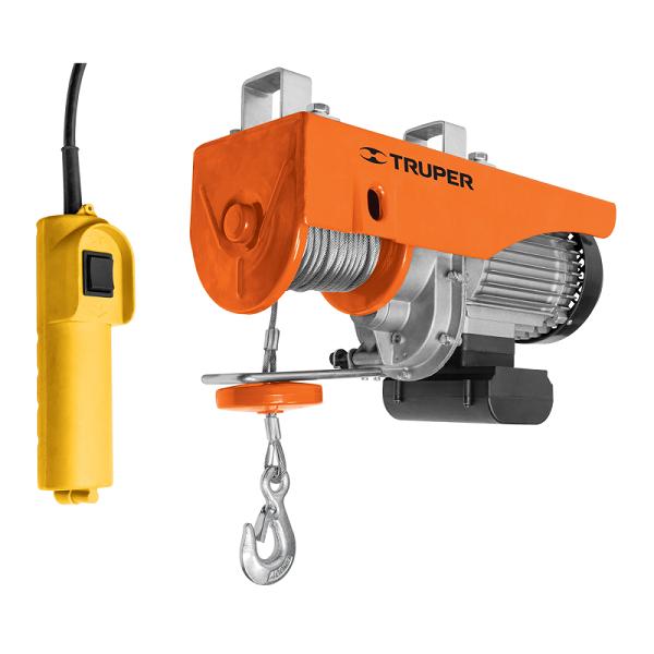 Polipasto Eléctrico Truper de 800 kg con Motor de 1,350 W