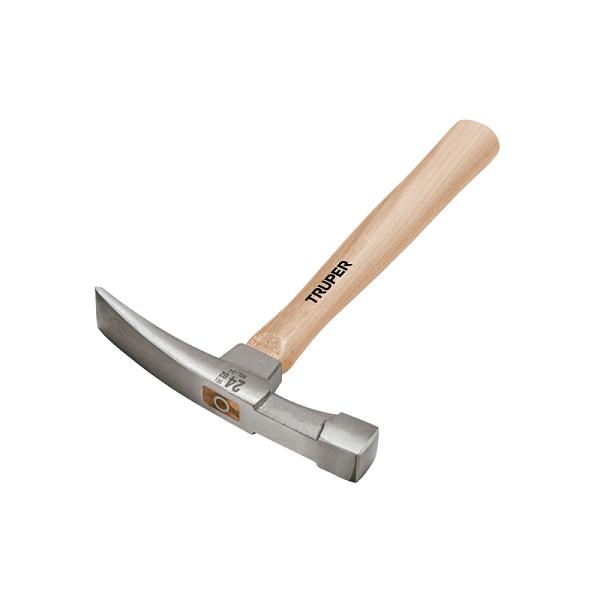 Martillo Ladrillero Truper de 24 oz con Mango de Madera de 12 Pulgadas