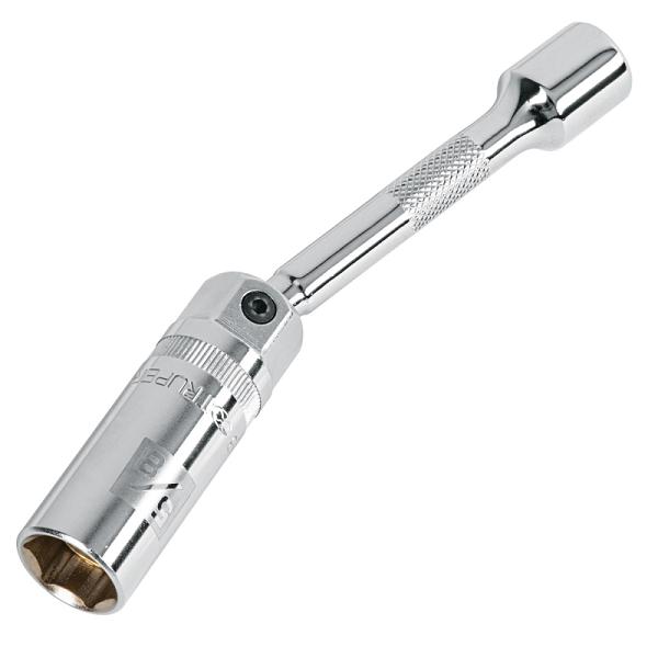 Dado para Bujías Articulado 5/8" con Extensión de 6", Cuadro 3/8"