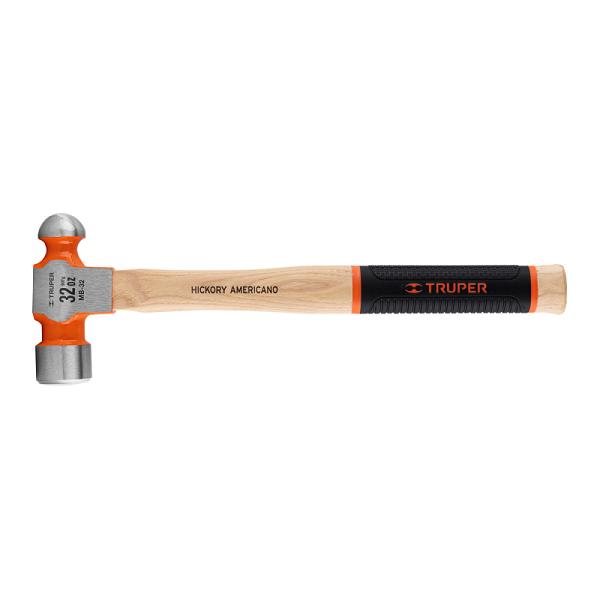 Martillo de Bola Truper de 32 oz con Mango de Hickory y Grip Ergonómico