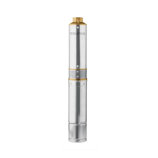 Bomba Sumergible Tipo Bala Truper 4", 1/2 HP para Pozo Profundo y Riego