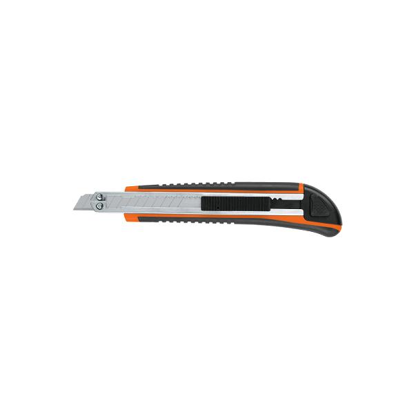 Cutter Profesional Truper de 9 mm con Alma Metálica y Grip Ergonómico