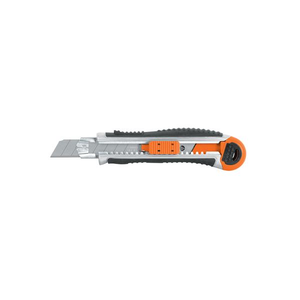 Cutter de Trabajo Pesado 18 mm con Alma Metálica y Grip, Expert