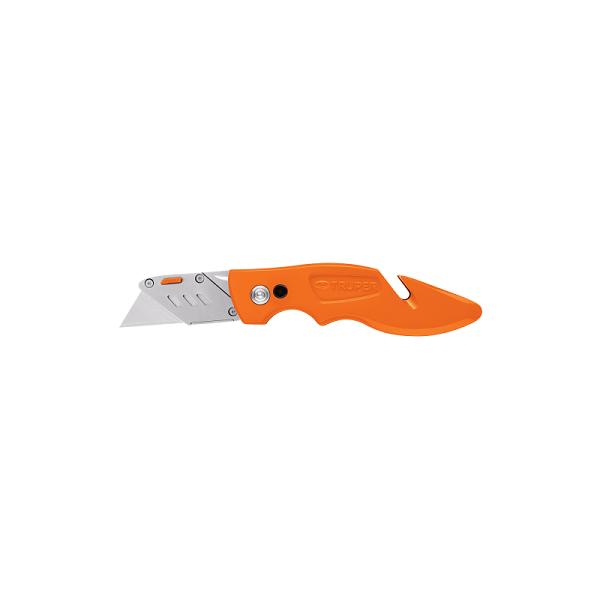 Navaja Abatible Truper de 7" con Cuerpo de Aluminio y Acero Inoxidable
