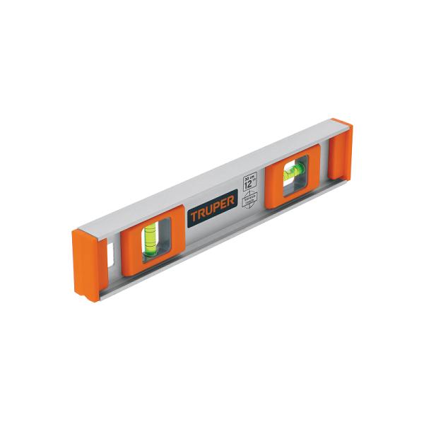 Nivel Profesional de Aluminio 12" con Protección ABS, Truper