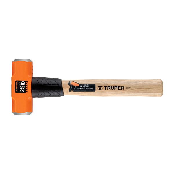 Marro Octagonal de 2.5 lb con Mango de Madera de 12", Truper